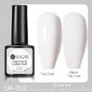 UR SUGAR Reflective Glitter Gel Nail Polish Shiny Nail Gel Semi Permanent Nail Art Varnishes For  Need Base Top Coat