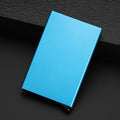 Credit Card Holder Men Slim Anti Protect Travel ID Cardholder Women Rfid Wallet Metal Case Porte Carte
