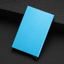 Credit Card Holder Men Slim Anti Protect Travel ID Cardholder Women Rfid Wallet Metal Case Porte Carte