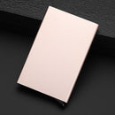 Credit Card Holder Men Slim Anti Protect Travel ID Cardholder Women Rfid Wallet Metal Case Porte Carte
