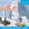 Automatic Foam Soap Dispensers Bathroom Smart Washing Hand Machine With USB Charging White High Quality ABS Material