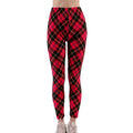 CHSDCSI Hot 2021 Print Flower Leggings Leggins Houndstooth Legins Plaid Thin Pant Fashion Stripe Women Aptitud Trousers