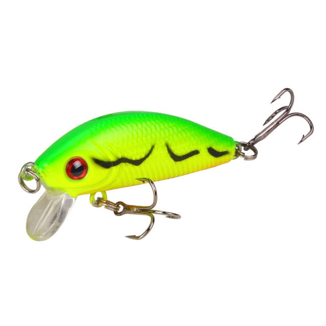 Minnow Lure Bait Bionic Bait 5cm/4.2g 8 Color ABS Freshwater Bait Hard Bait Fishing Accessories