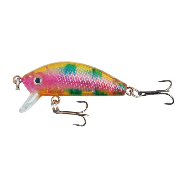 Minnow Lure Bait Bionic Bait 5cm/4.2g 8 Color ABS Freshwater Bait Hard Bait Fishing Accessories
