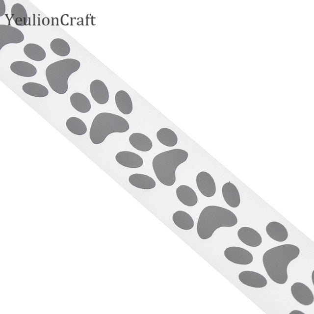 Chzimade 3X100CM Reflective Stickers For Clothing Hot Stamping Foil Heat Transfer Vinyl Film Reflective Tape DIY Iron On Fabric