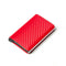 2021  RFID Card Holder with Organizer Coin Pocket Fashion Carbon Fiber Credit Card Holder Men Slim Wallet Anti-theft Card Case