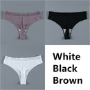 Panties For Women Seamless Panty Set Solid Invisible Underwear Sexy Low Waist Briefs Women's Underpants Lingerie Dropship 3 Pcs
