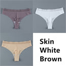 Panties For Women Seamless Panty Set Solid Invisible Underwear Sexy Low Waist Briefs Women's Underpants Lingerie Dropship 3 Pcs