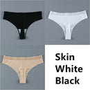 Panties For Women Seamless Panty Set Solid Invisible Underwear Sexy Low Waist Briefs Women's Underpants Lingerie Dropship 3 Pcs