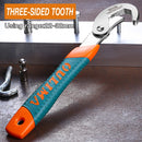 AI-ROAD 14-30/30-60mm Universal Key Pipe Wrench Open End Spanner Set High-carbon Steel Snap N Grip Tool Plumber Multi Hand Tool