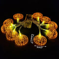 1.5m 10Led Halloween Pumpkin Ghost Skeletons Bat Spider Led Light String Festival Bar Home Party Decor Christmas Ornament