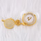 26 Initial Letters Transparent Baby Pacifier with Chain Clip Newborn Kids Baby Dummy Orthodontic Nipple Soother Dropshipping