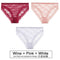 3PCS/Set Perspective Panties Sexy Women Underwear Floral Lace Panties Female Lingerie Briefs for Woman Intimate Pantys Plus Size