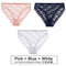 3PCS/Set Perspective Panties Sexy Women Underwear Floral Lace Panties Female Lingerie Briefs for Woman Intimate Pantys Plus Size