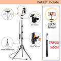 LED Photography Fill Lighting with Tripod Stand Camera Photo Studio Circle Led Selfie Ring Light Phone Lamp Video  Youtube