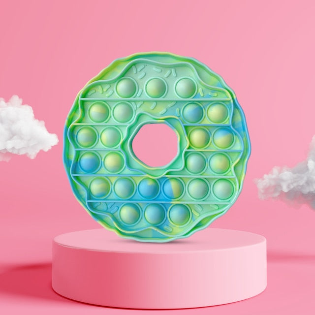 New Push Bubble Fidget Antistress Toys Adult Kids Unicorn Dinosaur Fidget Sensory Toy Autism Special Needs Stress Reliever 2021