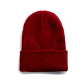 New Unisex Multicolor Autumn & Winter Beanie Hat Men Basic Daily Beanie Women Soft Knitted Hat Elegant All-match Streetwear Cap