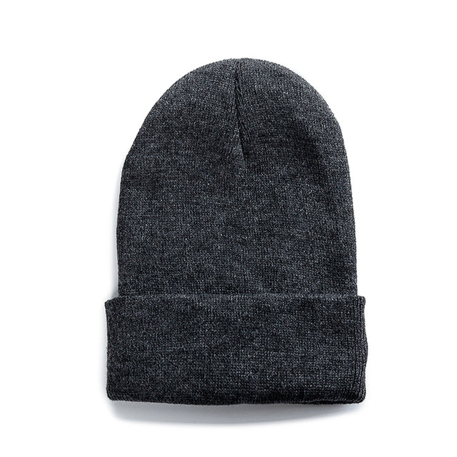 New Unisex Multicolor Autumn & Winter Beanie Hat Men Basic Daily Beanie Women Soft Knitted Hat Elegant All-match Streetwear Cap