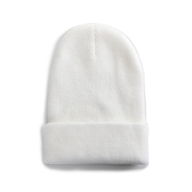 New Unisex Multicolor Autumn & Winter Beanie Hat Men Basic Daily Beanie Women Soft Knitted Hat Elegant All-match Streetwear Cap