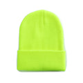 New Unisex Multicolor Autumn & Winter Beanie Hat Men Basic Daily Beanie Women Soft Knitted Hat Elegant All-match Streetwear Cap