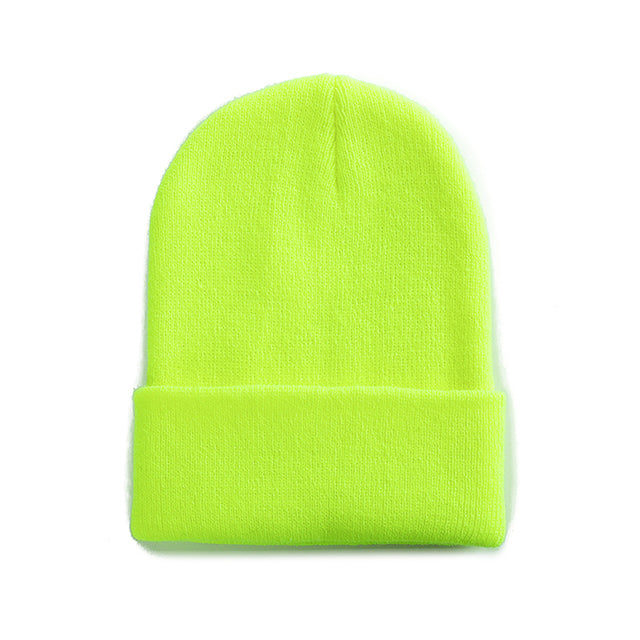 New Unisex Multicolor Autumn & Winter Beanie Hat Men Basic Daily Beanie Women Soft Knitted Hat Elegant All-match Streetwear Cap