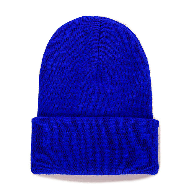 New Unisex Multicolor Autumn & Winter Beanie Hat Men Basic Daily Beanie Women Soft Knitted Hat Elegant All-match Streetwear Cap