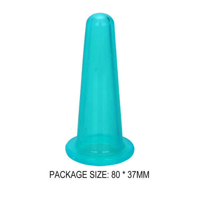 2pcs Silicone Cupping Suction Can Vacuum Face Massage Cup for Facial Leg Arm Relaxation Household Health Care Tool