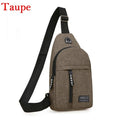 Small Canvas Chest Pack for Men Women Crossbody Bags Hip Hop Streetwear Bag Fanny Pack Multifunction Mini Belt Waist Chest Bag