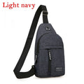 Small Canvas Chest Pack for Men Women Crossbody Bags Hip Hop Streetwear Bag Fanny Pack Multifunction Mini Belt Waist Chest Bag