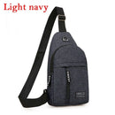 Small Canvas Chest Pack for Men Women Crossbody Bags Hip Hop Streetwear Bag Fanny Pack Multifunction Mini Belt Waist Chest Bag