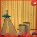 Garland Curtain for Room New Year's Wedding Christmas Lights Decorations Curtains For Home Festoon Led Light Decor Fairy Lights