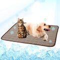 Summer Self Cooling Mat for Dogs Cats Dog Cooling Mat Breathable Pet Crate Pad Portable Washable Pet Cooling Blanket