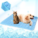 Summer Self Cooling Mat for Dogs Cats Dog Cooling Mat Breathable Pet Crate Pad Portable Washable Pet Cooling Blanket