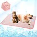 Summer Self Cooling Mat for Dogs Cats Dog Cooling Mat Breathable Pet Crate Pad Portable Washable Pet Cooling Blanket