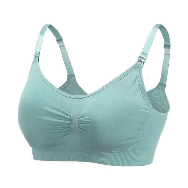 Nursing Bra Without Bones Maternity Bras Pregnancy Clothes Prevent Sagging Breastfeeding Women Breathable Lactancia Feeding Bras
