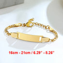 Vnox Personalize Mom Baby Name Bracelets Non Allergy Stainless Steel Infant Baptism Custom Family Love Gifts Adjustable Jewelry