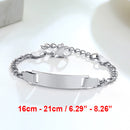 Vnox Personalize Mom Baby Name Bracelets Non Allergy Stainless Steel Infant Baptism Custom Family Love Gifts Adjustable Jewelry