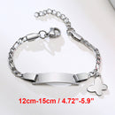 Vnox Personalize Mom Baby Name Bracelets Non Allergy Stainless Steel Infant Baptism Custom Family Love Gifts Adjustable Jewelry
