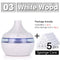 300ML USB Air Humidifier Electric Aroma Diffuser Mist Wood Grain Oil Aromatherapy Mini Have 7 LED Light For Car Home Office