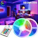 RGB LED Strip Light Flexible Decoration Diode Lamp String Remote Controller For Bedroom Background TV Ribbon USB Decor Lighting