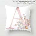 Custom Pink Letter Decorative Cushion Cover Wedding Party Decoration Wedding Decorative Pillow Party Supplies Wedding Ornaments