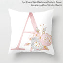 Custom Pink Letter Decorative Cushion Cover Wedding Party Decoration Wedding Decorative Pillow Party Supplies Wedding Ornaments