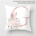 Custom Pink Letter Decorative Cushion Cover Wedding Party Decoration Wedding Decorative Pillow Party Supplies Wedding Ornaments