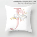 Custom Pink Letter Decorative Cushion Cover Wedding Party Decoration Wedding Decorative Pillow Party Supplies Wedding Ornaments