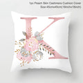 Custom Pink Letter Decorative Cushion Cover Wedding Party Decoration Wedding Decorative Pillow Party Supplies Wedding Ornaments