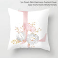 Custom Pink Letter Decorative Cushion Cover Wedding Party Decoration Wedding Decorative Pillow Party Supplies Wedding Ornaments