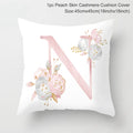 Custom Pink Letter Decorative Cushion Cover Wedding Party Decoration Wedding Decorative Pillow Party Supplies Wedding Ornaments