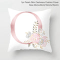 Custom Pink Letter Decorative Cushion Cover Wedding Party Decoration Wedding Decorative Pillow Party Supplies Wedding Ornaments