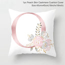 Custom Pink Letter Decorative Cushion Cover Wedding Party Decoration Wedding Decorative Pillow Party Supplies Wedding Ornaments