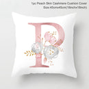Custom Pink Letter Decorative Cushion Cover Wedding Party Decoration Wedding Decorative Pillow Party Supplies Wedding Ornaments